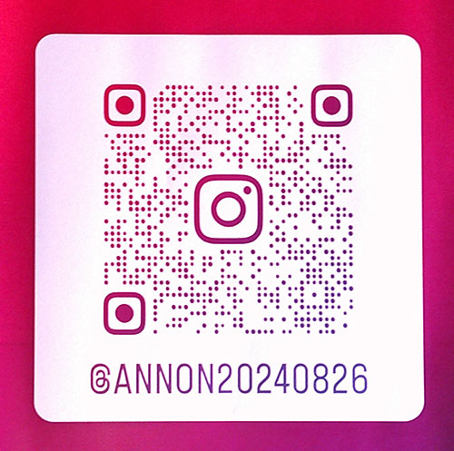 インスタグラムのQRコード